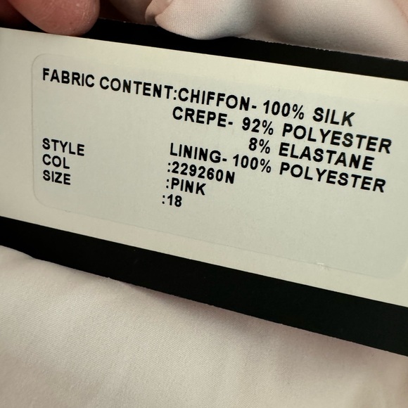 Rickie Freeman for Teri Jon silk chiffon cape overlay on crepe sheath dress - Picture 4 of 9